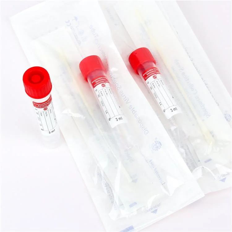 Medical Supply Disposable Transportaiton Virus Specimen Collection Vtm Tube with Nasal Swab and Oral Swab