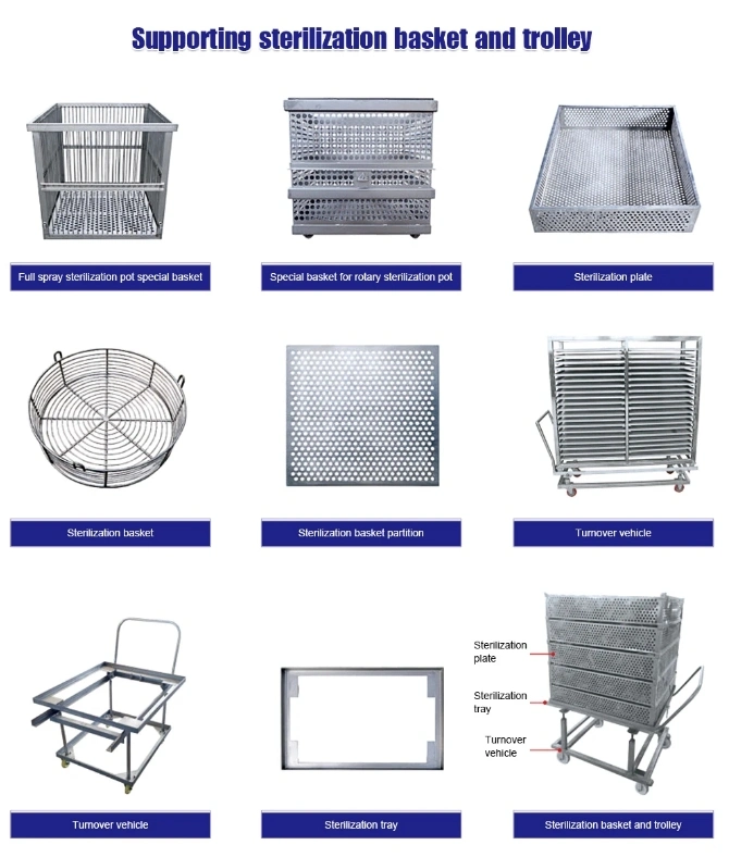 Esterilizador de alimentos industrial de pequena escala, retorta de alimentos enlatada, esterilizador para autoclave comercial