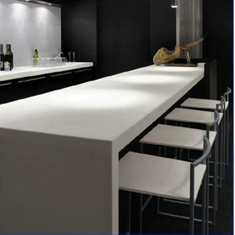 Professional Customized Solid Surface Countertops Artificial Stone Table Tops