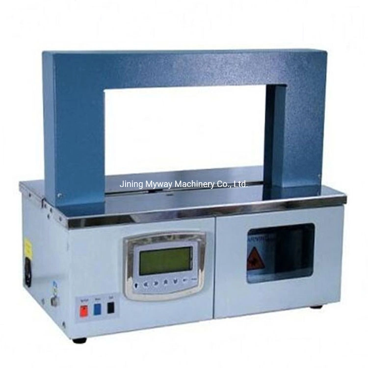 OPP Film and Paper Strap Currency Banding Machine for Money or Small Goods