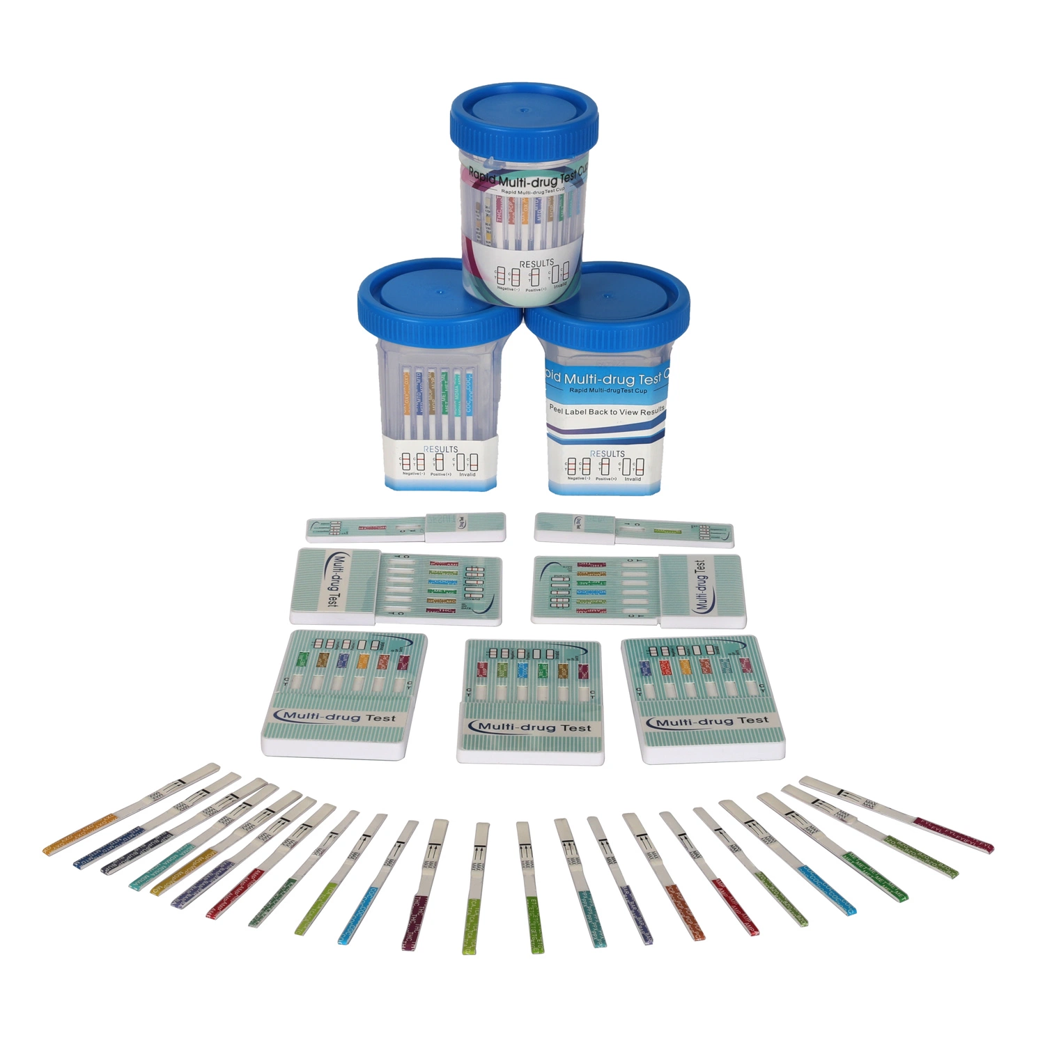 Medical Diagnostics Multi Drug Test Cup CE Approved Drugs of Abuse Urine Test