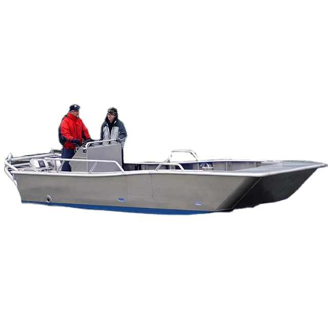 21ft l'aluminium de péniches de débarquement de la pêche pour la vente de bateaux de travail