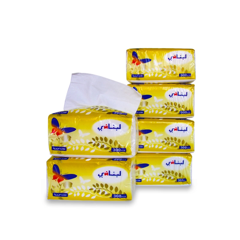 3ply Soft Facial Tissue 100% Wood Pulp Highly Absorbent Paper