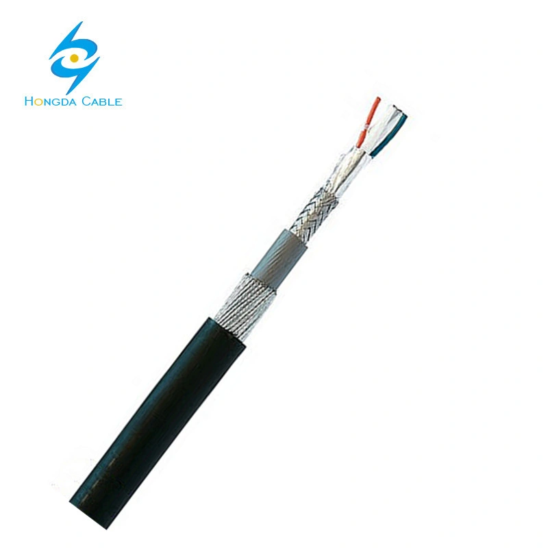 RS485 Industrial Communication Cable Signal Cable Swa 1 Pair 1.5mm
