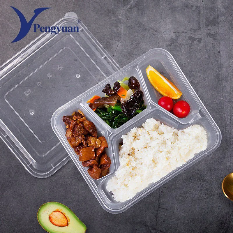 Good Quality Disposable PP Plastic Food Container Microwave Food Container