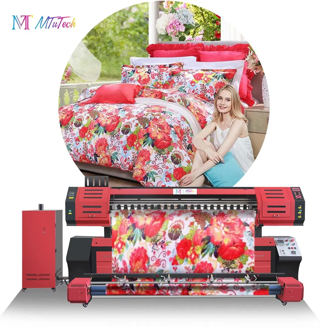 Large Format Digital Dye Sublimation Advertising Flag Polyester Fabric Textile Printing Machine