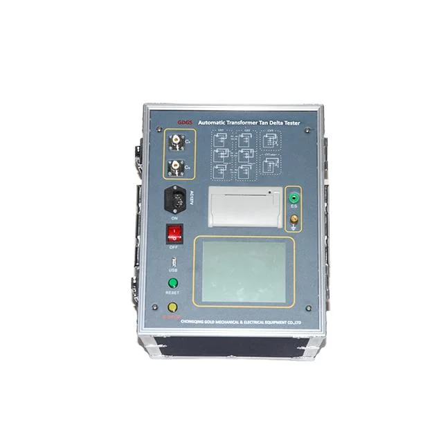 Automatic Transformer Power Factor Meter Tan Delta Test Equipment