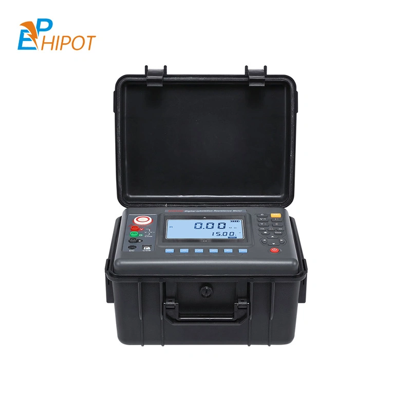 Digital Insulation Resistance Meter, Absorption Ratio and Polarization Index Measurement