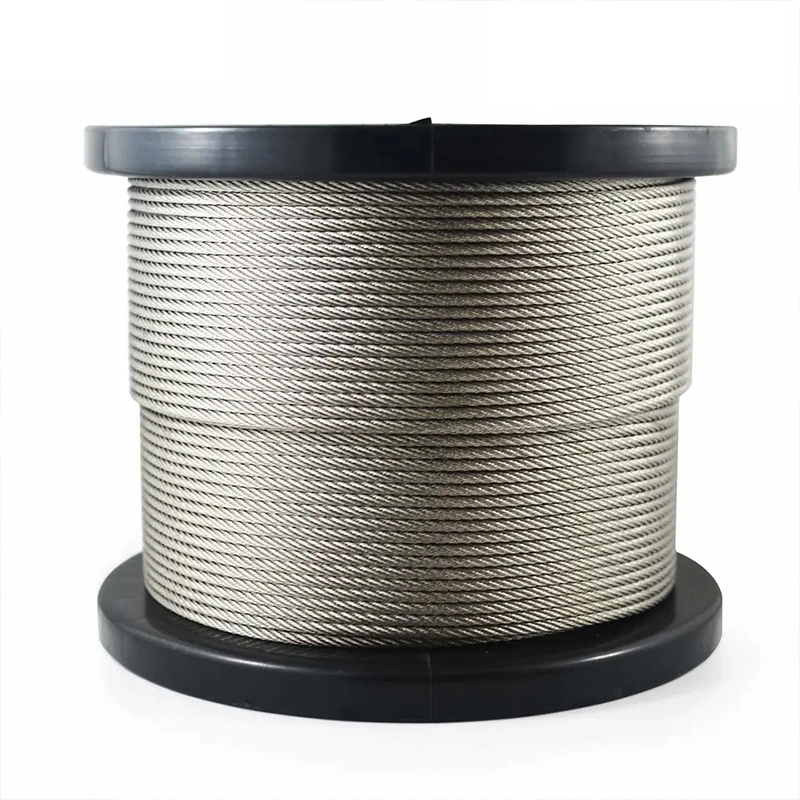 Best Price Electric Galvanized Steel Wire Rope 6X24+7FC Coil Packing Fiber Core