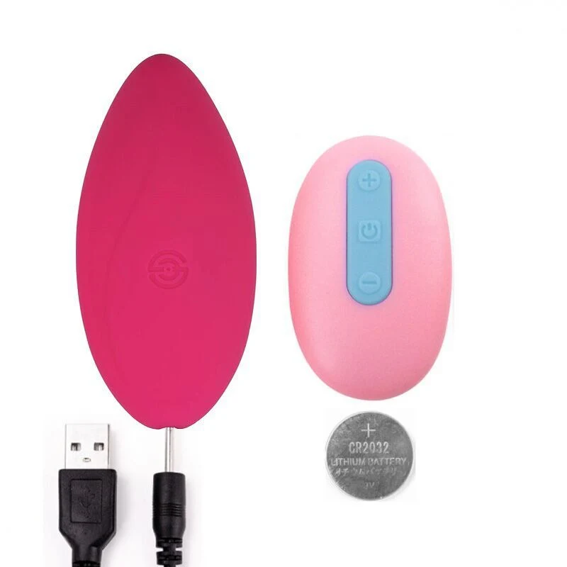 Wearable Silicone Breast Vibrator Massager Portable Sex Toy