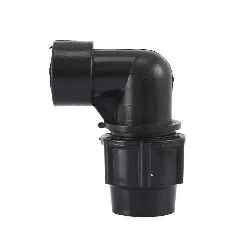 Internal Thread Elbow Fittings PP Compression Fittings Valves ISO