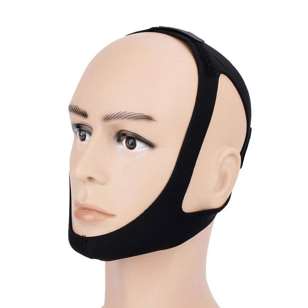 Neue Schnarchen Lösung Full Head Chin Strap Neueste Dreieck Anti Schnarchen-Kinsgürtel