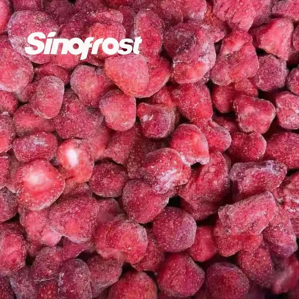 Trusted Frozen Berries Fabricante Bulk IQF fresas brokens variedad de miel Proveedor