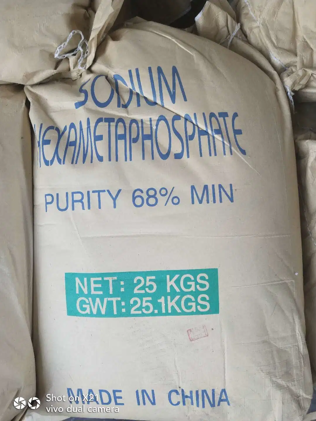 Sodium Hexa Metaphosphate (SHMP) 68% Technical Grade