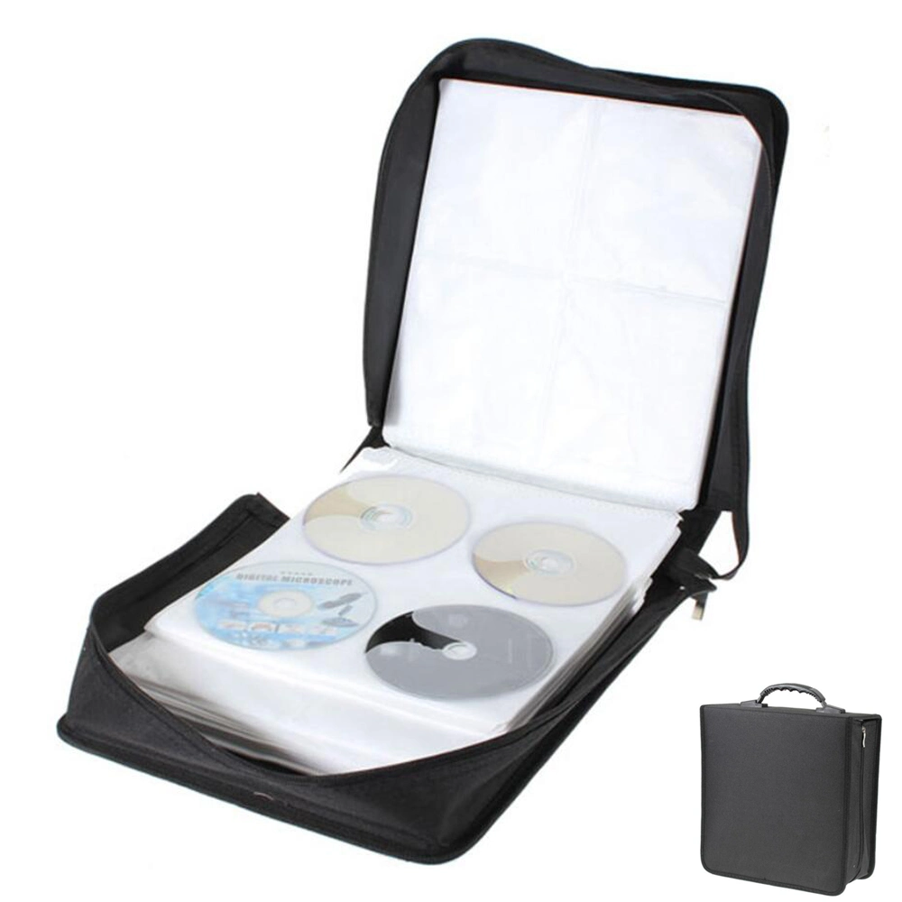 Durable 320 Capacity CD DVD Media Storage Holder Carry Bag Case