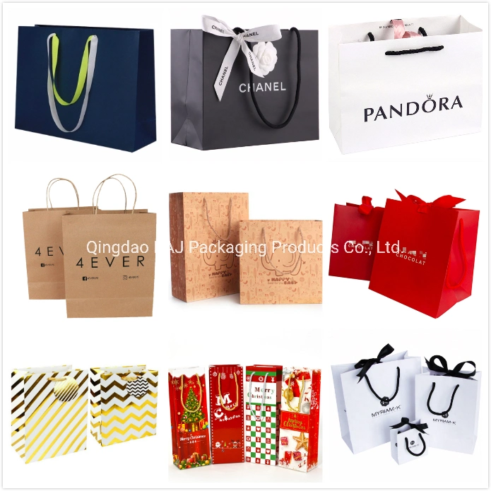 Custom Fashion Printing Cosmetic Jewelry Gift Packaging Paper Shopping Bags