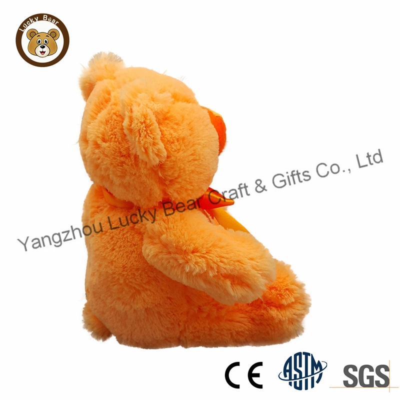 New Design Customize Orange Color Teddy Bear