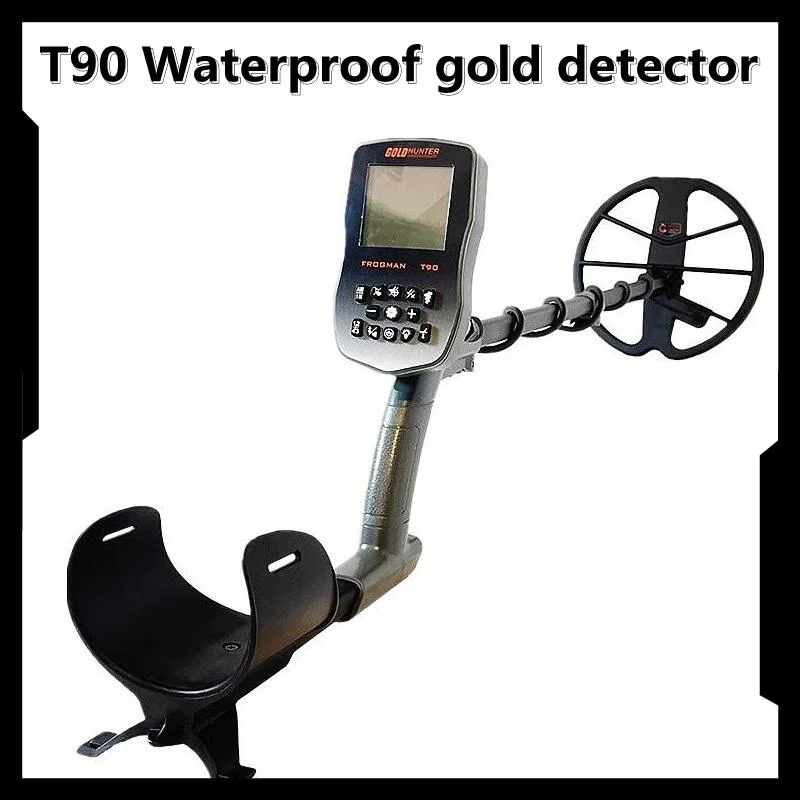 Gold Hunter T90 Metal Detector Pinpointer Waterproof Gold Detector Underground Gold Metal Detector Hobby Detector