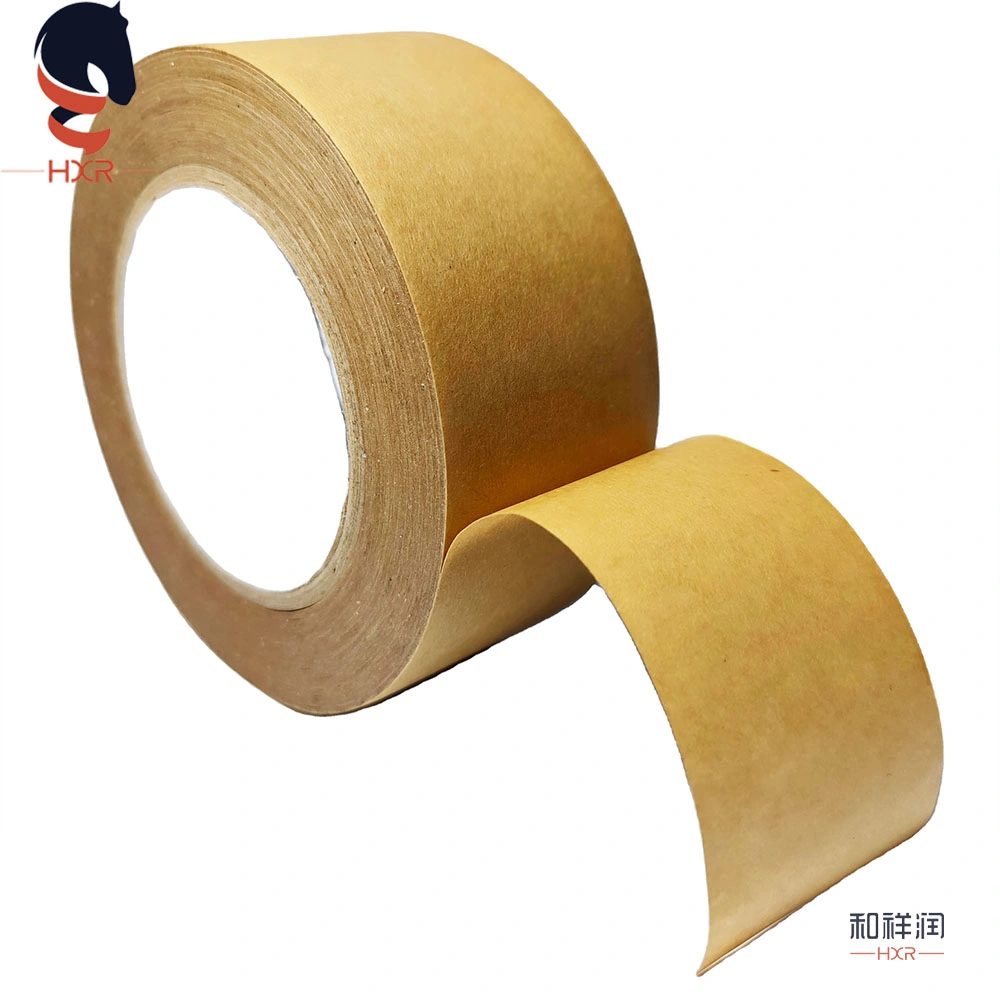 Eco Friendly Custom Printed Kraft Paper Sealing Writable Waterproof Packaging Gummed Self Adhesive Tape