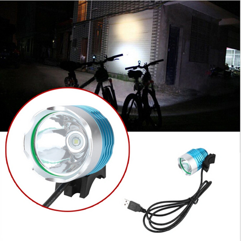 Best Price 5V USB Rechargeable 1600lm CREE T6 Bicycle Bike Front Light