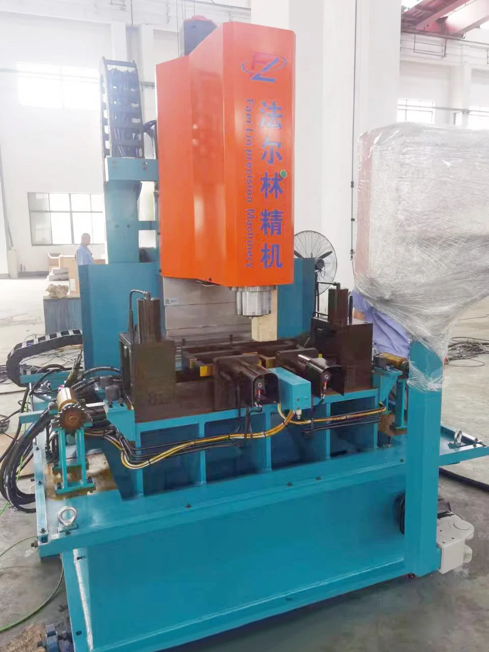 Professional Technical Support Zk52 Vertical Moving Column CNC Drilling for Various Specifications of Elevator Guide Rail Bolts