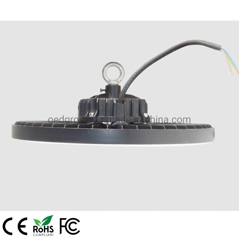 Anti-Glare High Bay Light with Aluminum Cover Shade 120lm/W 130lm/W IP66 200W LED Canopy Light