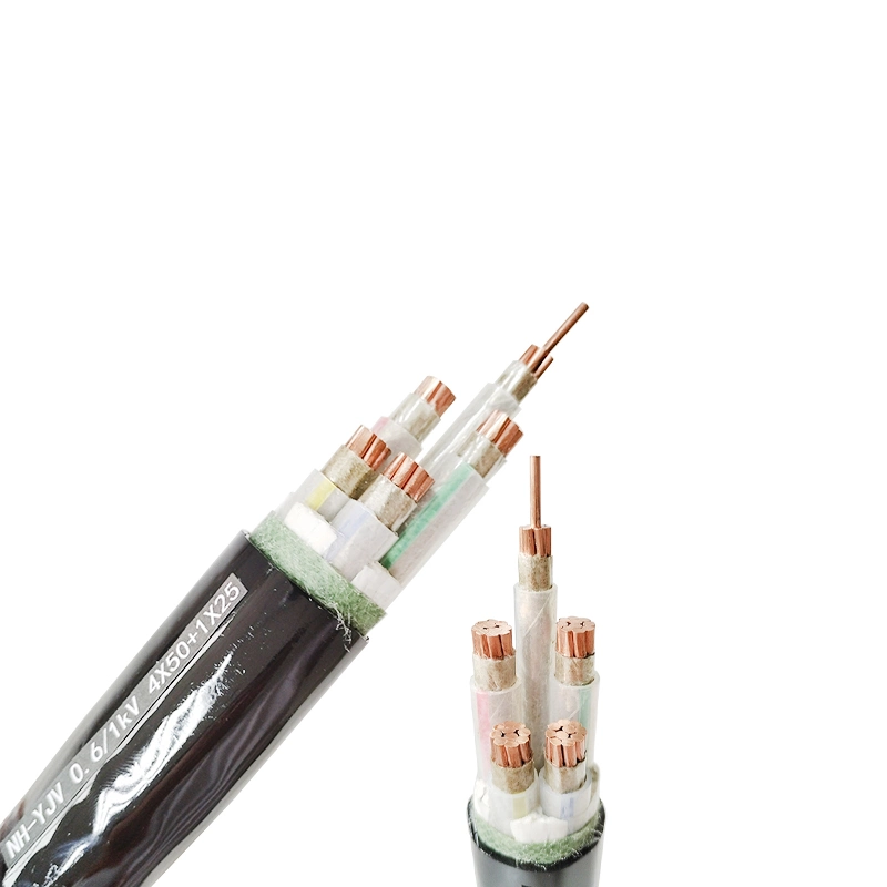 Widely Used Superior Quality Nh-Yjv 0.6 1kv 4 95 Fire Resistant Copper Core Power Cable