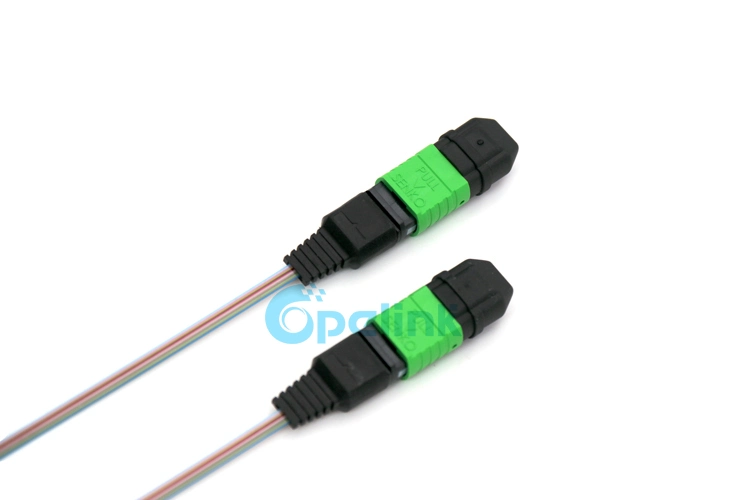 High-Density MPO/APC-MPO/APC Ribbon Fiber Optic Jumper