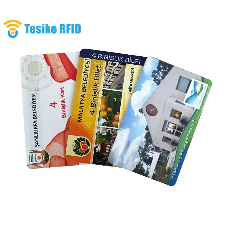 Kundenspezifischer Druck Passive 13,56MHz RFID-Papierticket-Karte