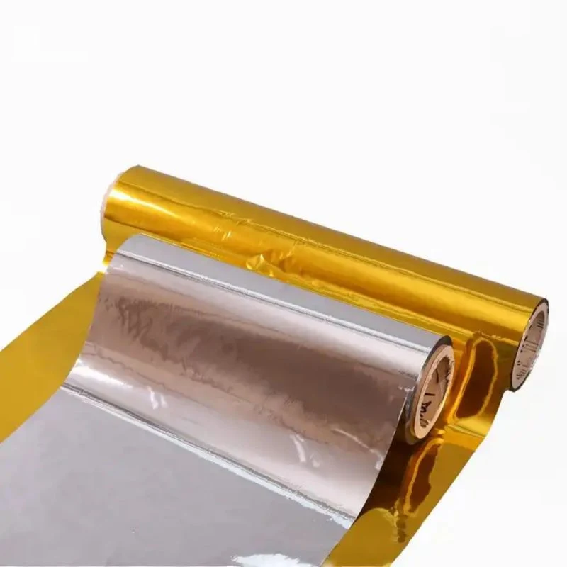 Película metalizada PET cartón laminado/papel Golden PE papel metalizado offset Impresión bebidas a prueba de humedad con recubrimiento virgen