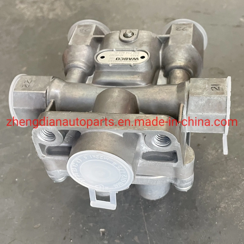 Wg9000360523 934 714 403 0 Four Circuit Protection Valve for Heavy Truck Sinotruk Beibentruck Camc JAC FAW Beifangebnchi North-Benz Shacman Hongyan