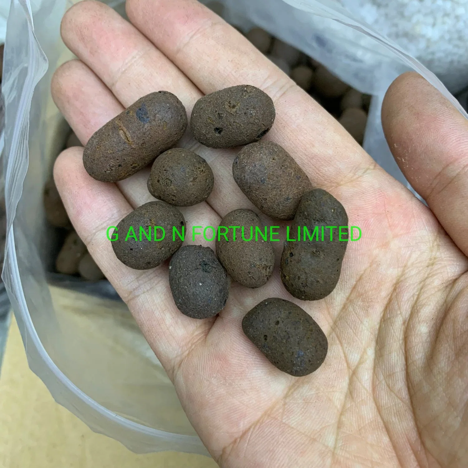 Substrate Growing Leca Light Weight Expanded Clay Pebbles Ceramsite Ball