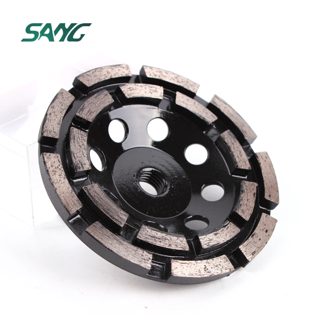 Diamond Segmented Double Turbo Rim Diamond Grinding Cup Wheel Smoothing Surface