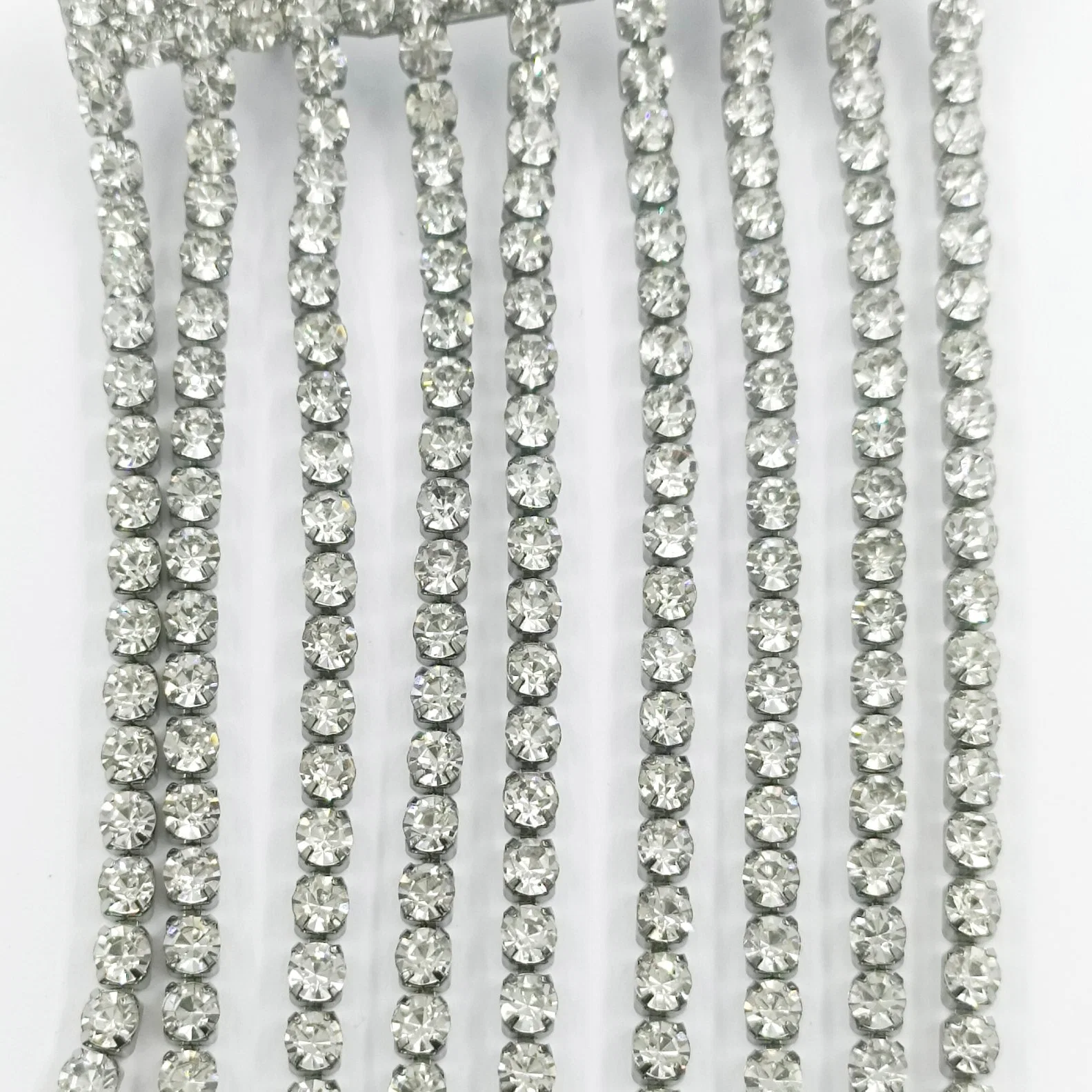 Exquisite Metal Crystal Chain Brooch/ High quality/High cost performance  Ladies Brooch