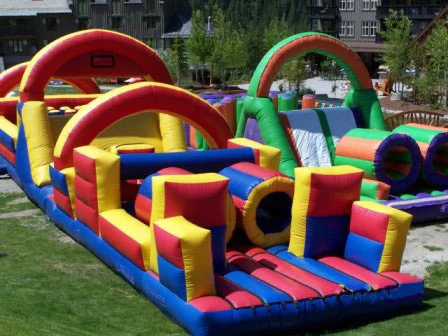 2023 New Giant Inflatable Outdoor Kids Obtsacle Course Games for Sale
