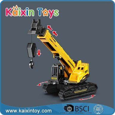 Friction Truck Metal Construction Vehicles Crane Car Kid&prime; S Toys