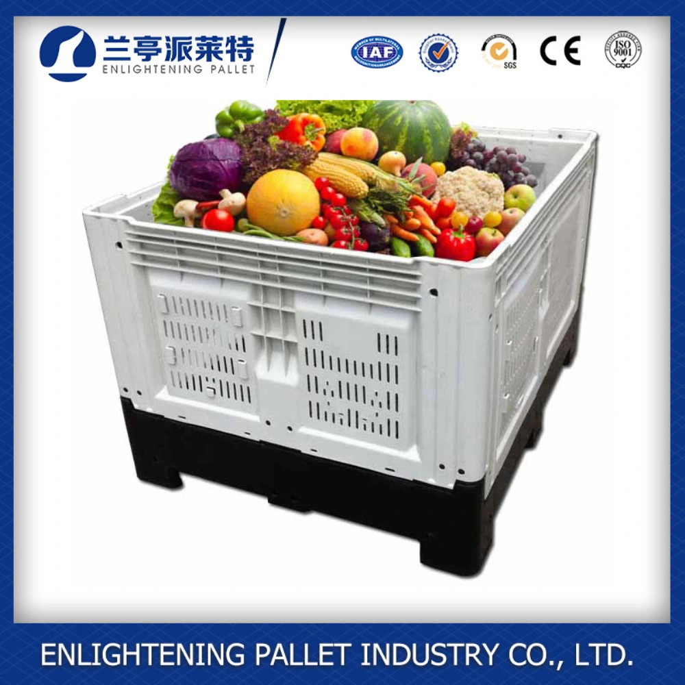 Agriculture Hygiene Plastic Pallet Container Foldable