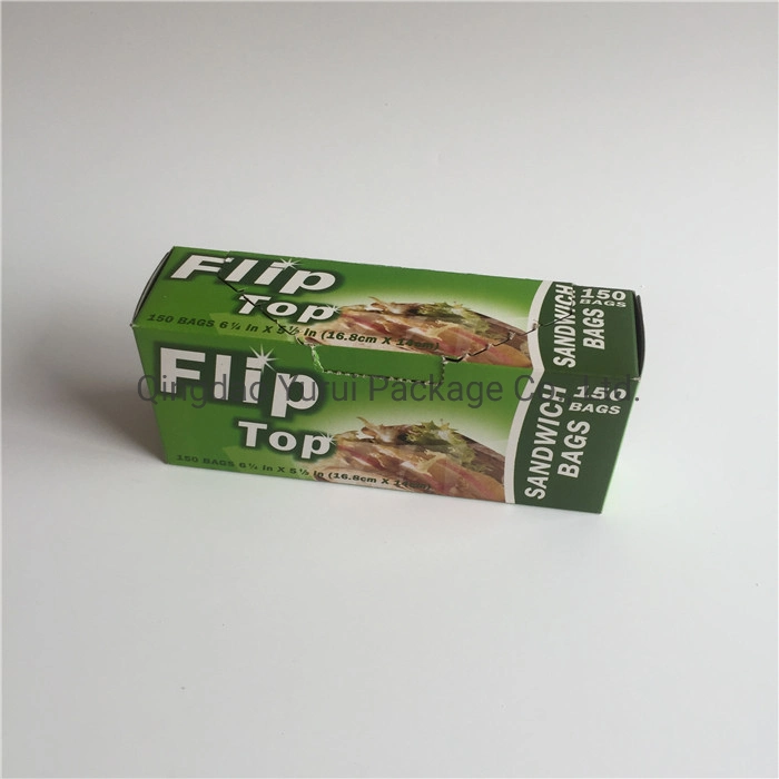 LDPE Fold Top Sandwich Food Grade Fold up Sandwich Bag