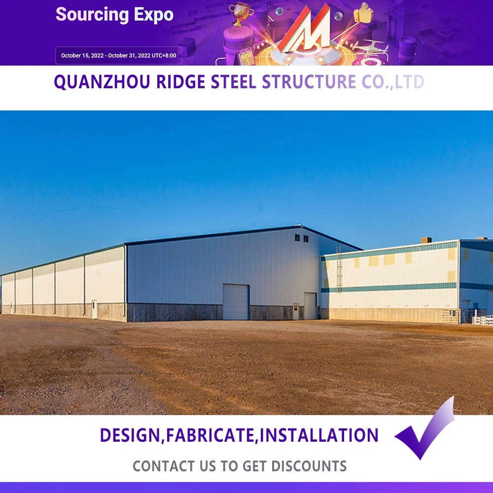 Cheap Steel Structure Original Factory Prefab Workshop Light Industrial Shed Warehouse Design Material Construction