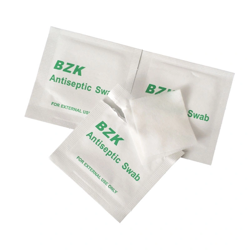 Good Quality Fully Auto Bzk Antiseptic Swab Packaging Machine