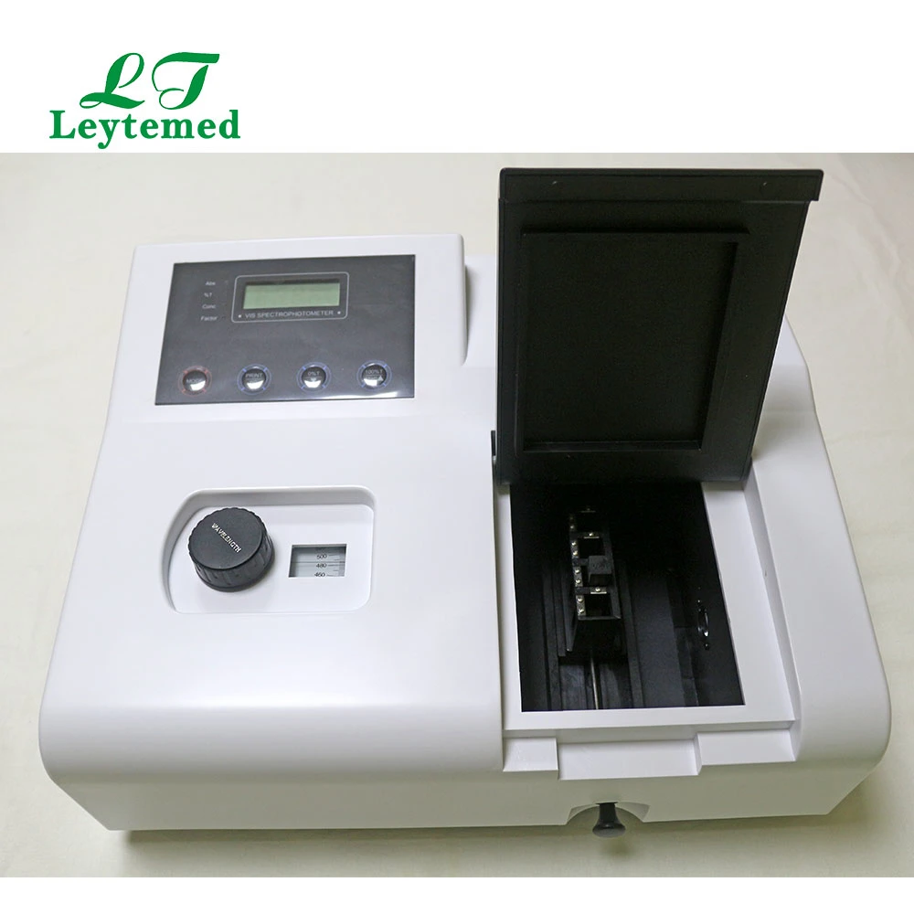 Ltcs02 Visible Spectrophotometer Light Source Portable UV Spectrophotometer Cuvette