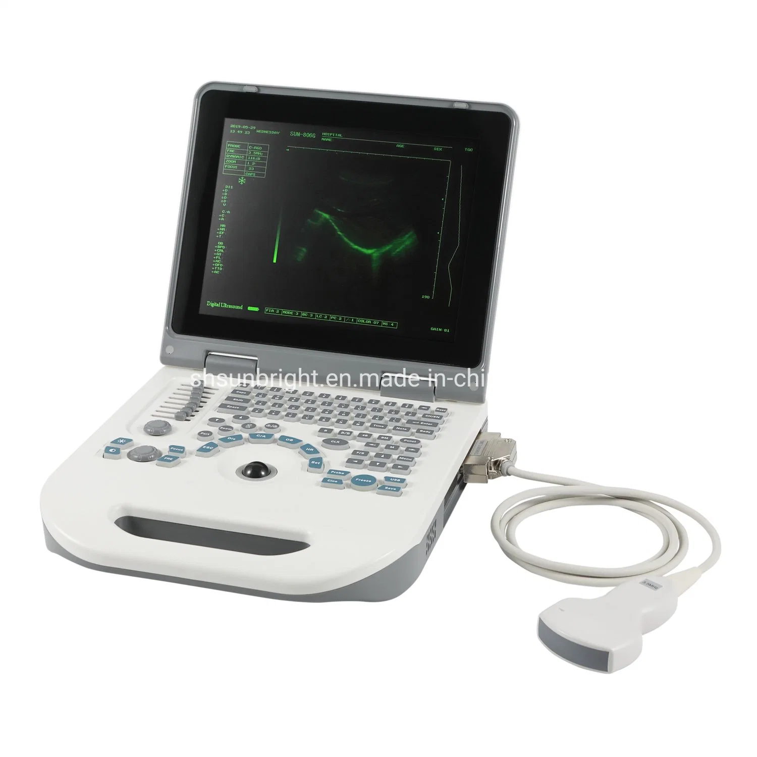 Buena imagen precio dispositivo de ultrasonidos obstétrico ultrasonido en medicina para el Hospital