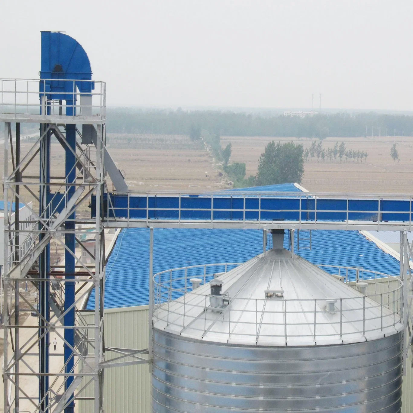 Tdtg elevador de cucharón para silo