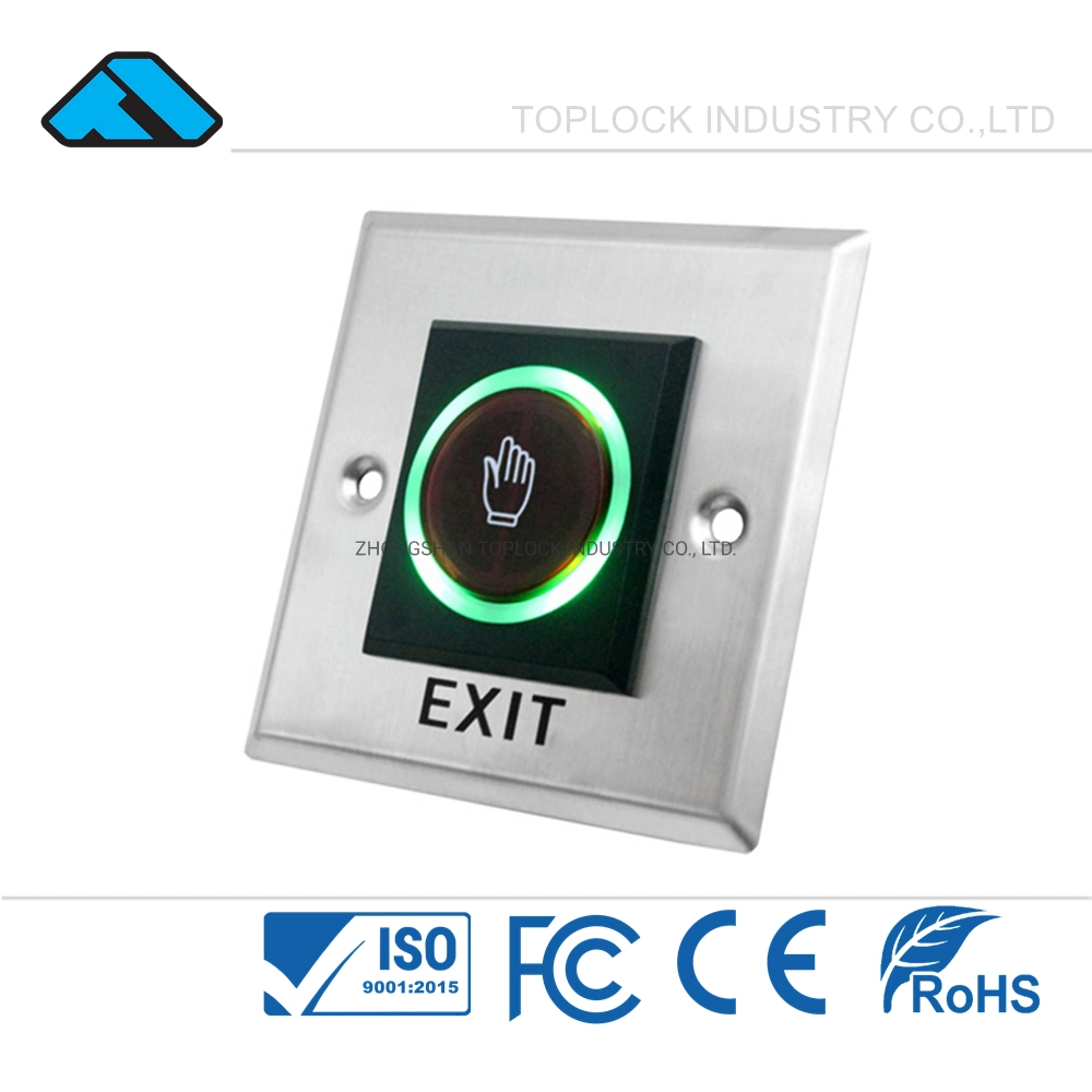 Electric Door Lock No Touch Exit IR Button