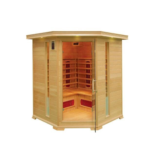 Joda la máxima calidad sauna de madera seca para 2 personas cerca y de infrarrojo lejano Sauna Sauna de Vapor portátil