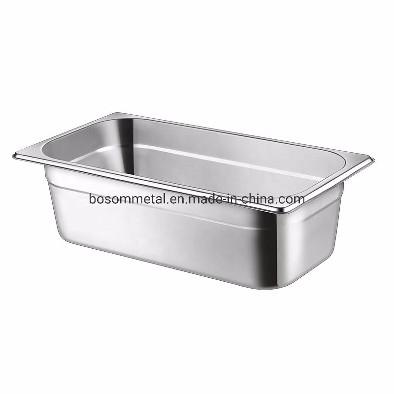 Kitchenware Stainless Steel Utensil Gastronorm Food Storage Container Gn Pan Tray
