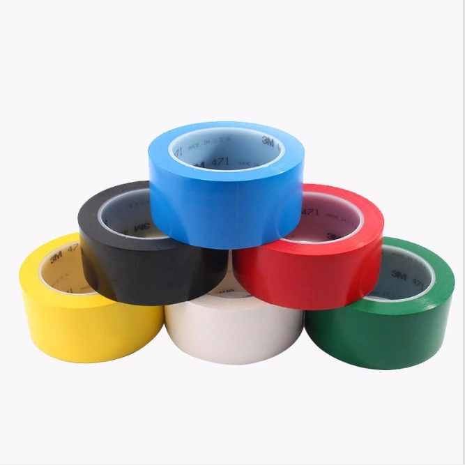 3m Vinyl Tape 3m 471 Warning Tape Flooring Positioning Tape with 0.14mm Thick