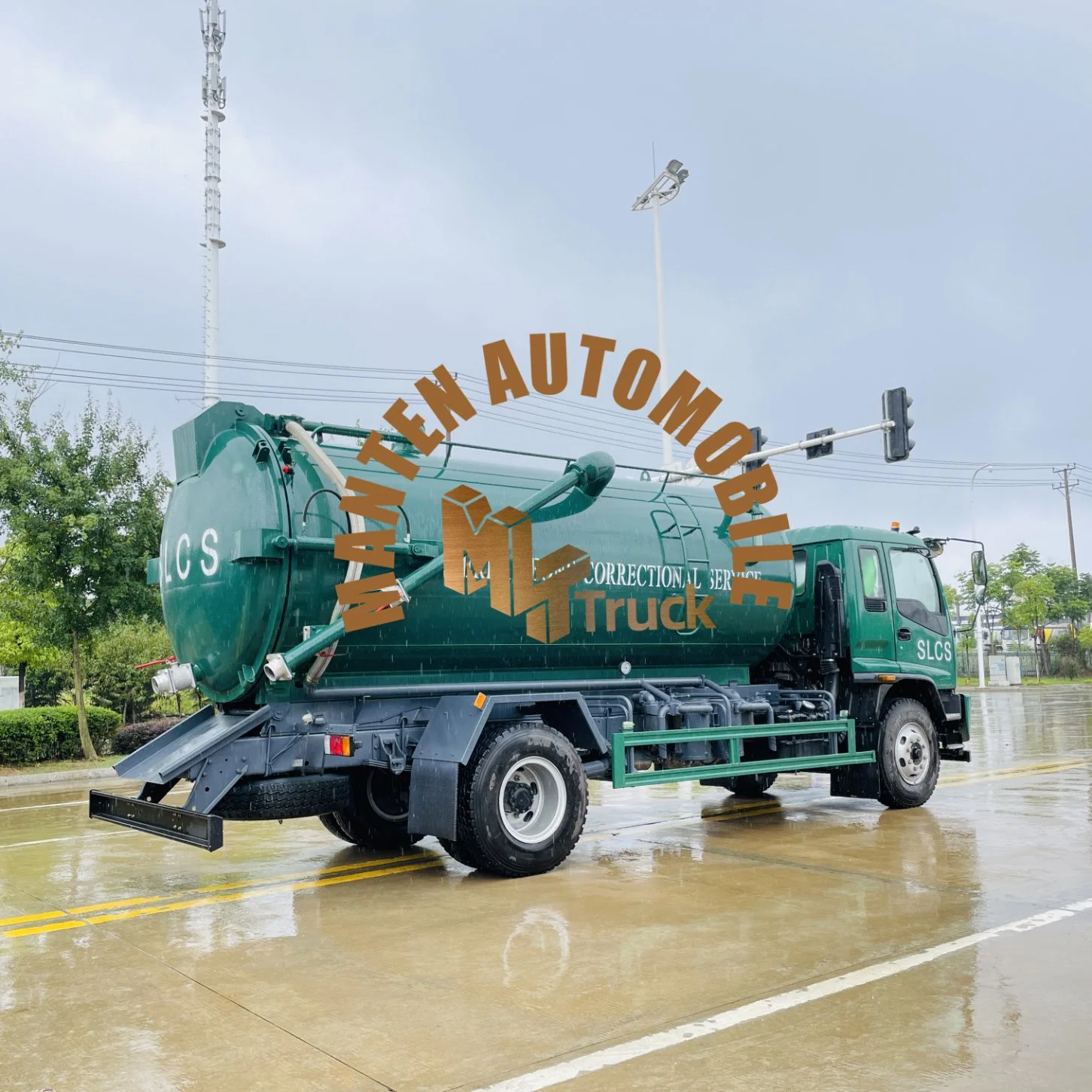 New Hydro Jetter Used Sewer Cleaning for Sale Vacuum Sewage Tank Truck