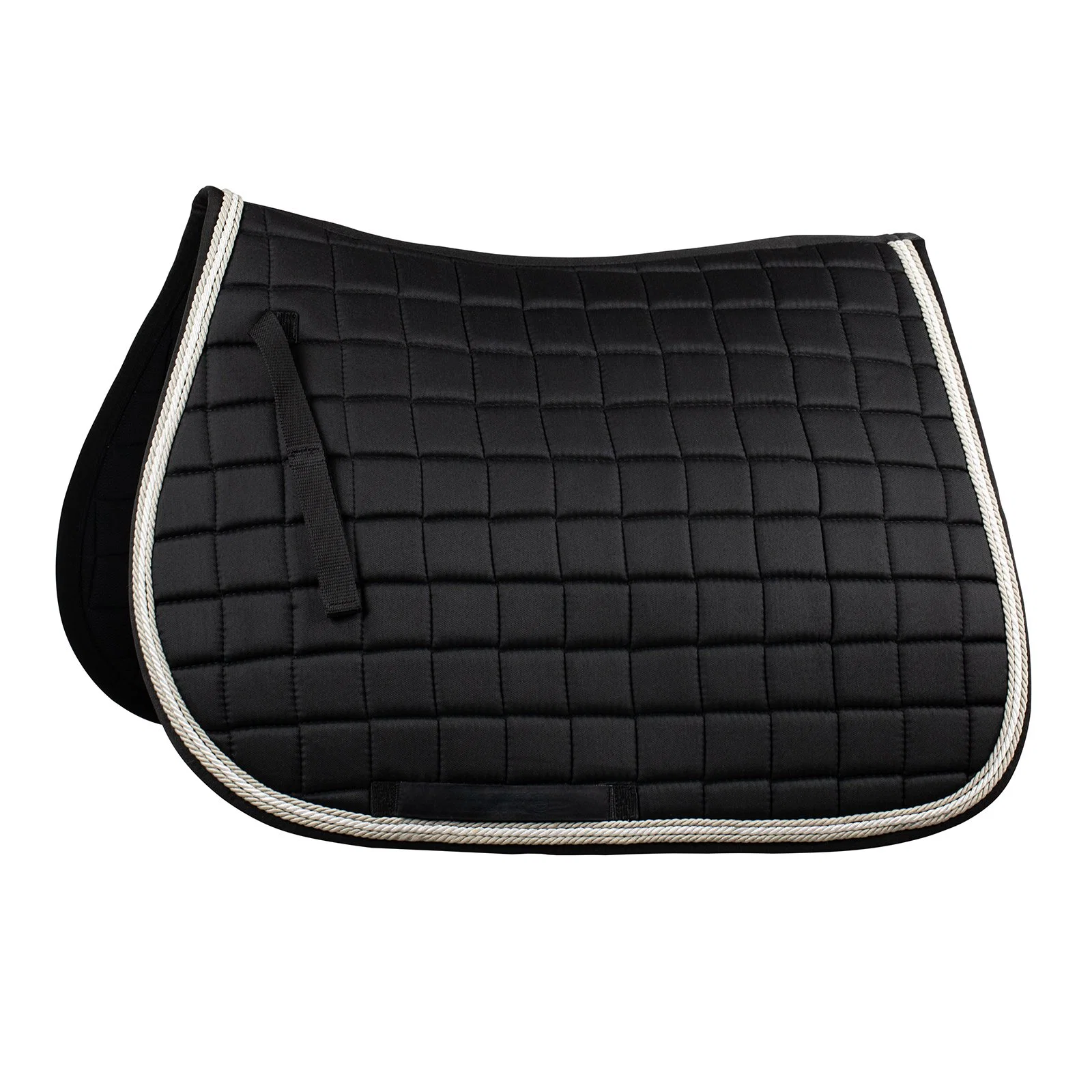 Cavalo personalizado absorção de suor Quilted confortável shockproof Chicote de lã Saddle Equestre Almofadas