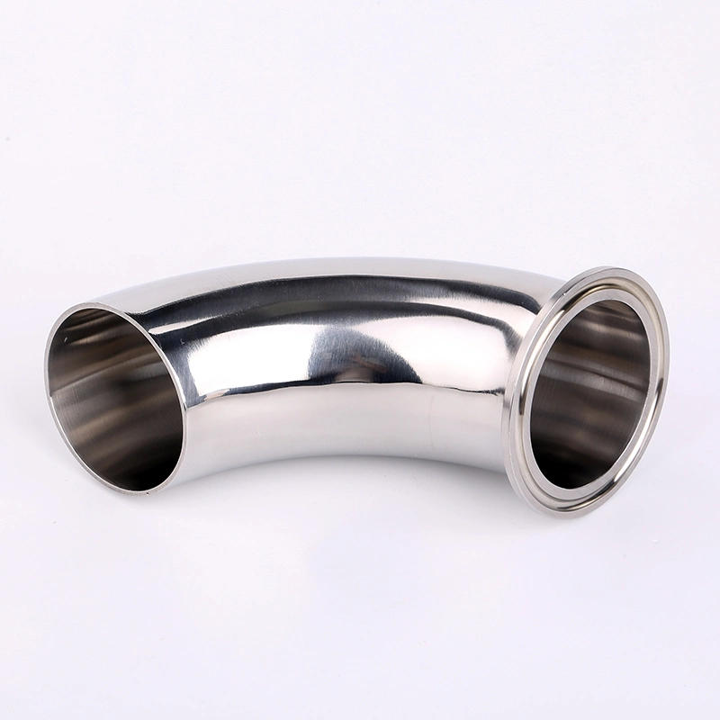 Stainless Steel Hygienic 90 Degree Welded Elbow (DY-E017)